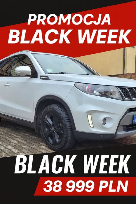 Suzuki Vitara Vitara Exclusive Premium 1.4 benzyna, biała perła,  bogate wyposażenie