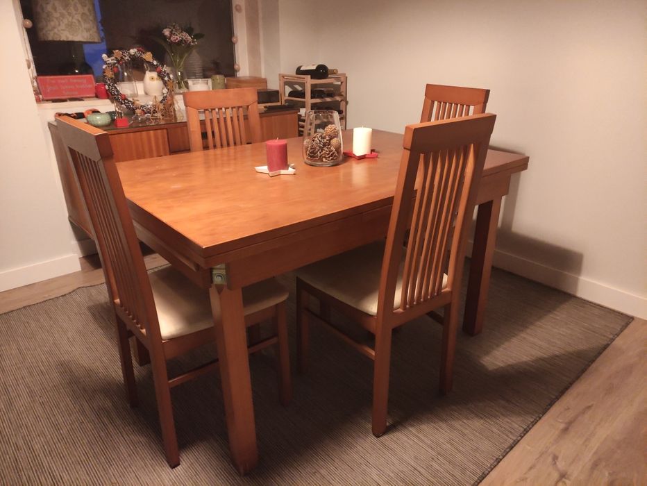 Mesa refeição+cadeiras