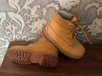 Шкіряні водонепроникні черевики Timberland уст 19см 30р ботинки нубук