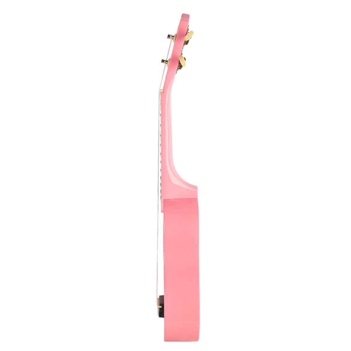 Ukulele sopranowe SUPRIMO UK21 SET PK różowe ZESTAW