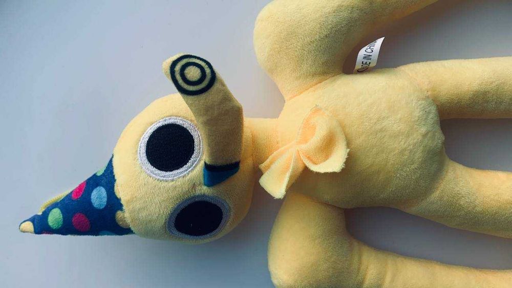 М'яка плюшева іграшка для дітей райдужні друзі роболокс Жовтий