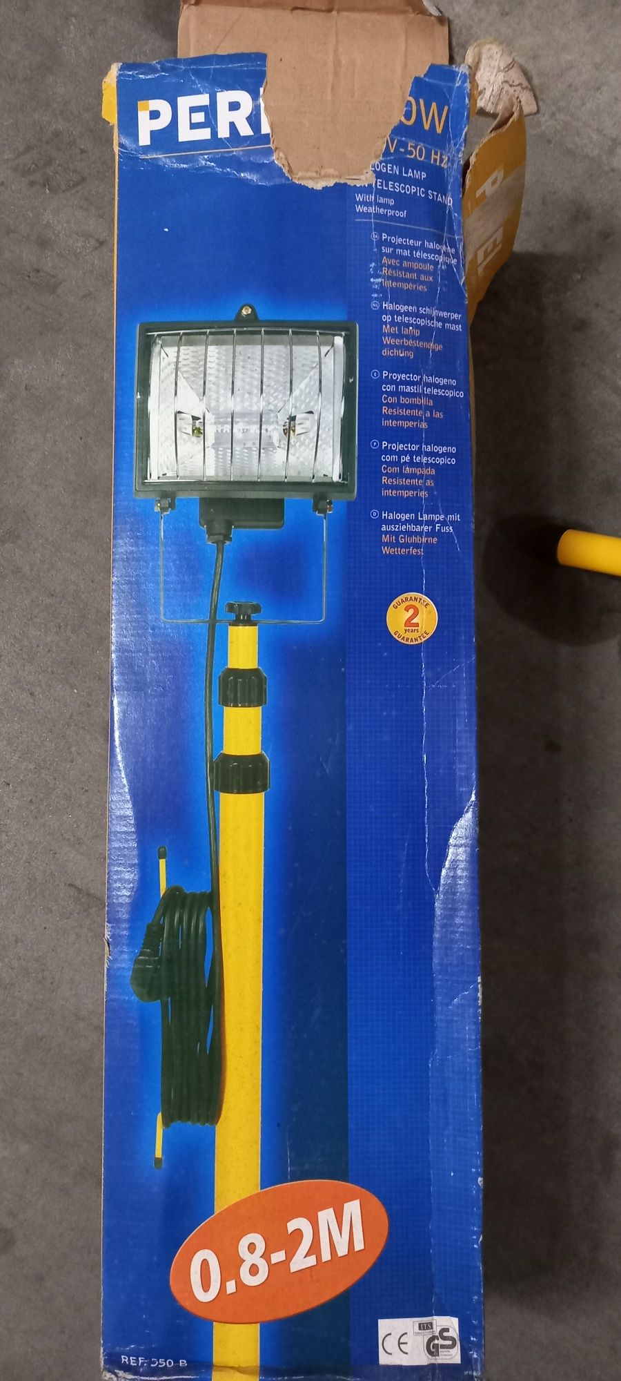 PEREL Halogen Spotlight 500W