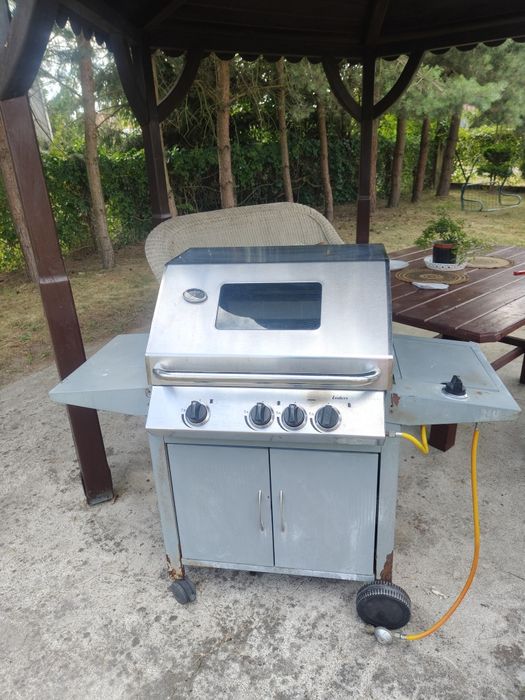 Grill gazowy Enders – 4-palnikowy + palnik boczny – używany