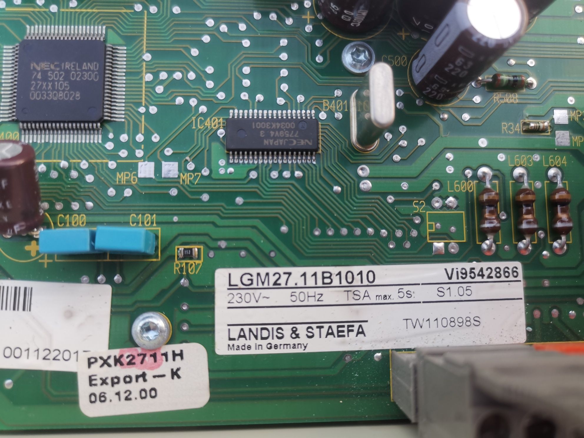 Viessmann  płyta główna LGM29. 11b1010