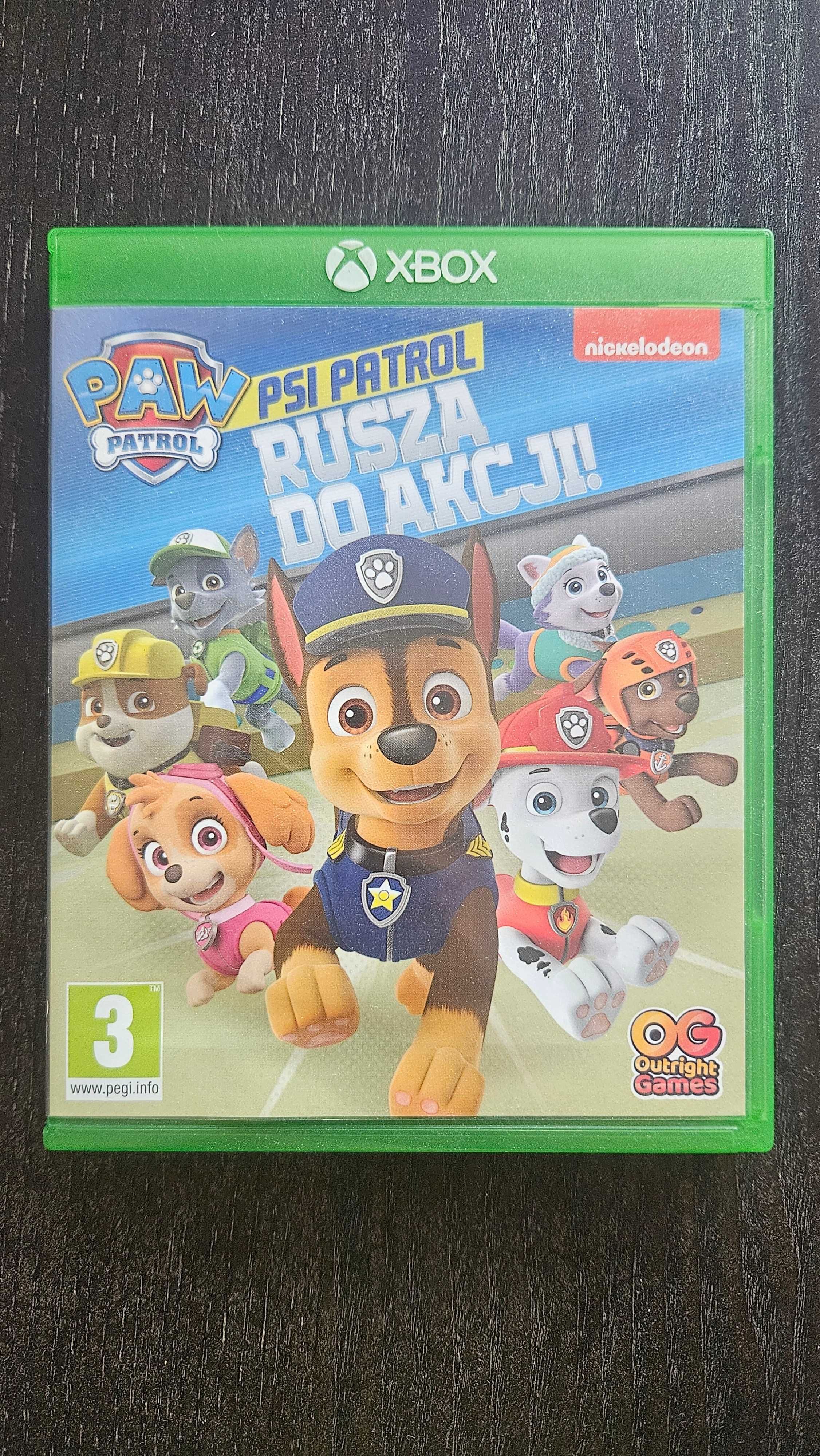 Gra Xbox PSI PATROL rusza do akcji PL, st. IDEALNY, prezent