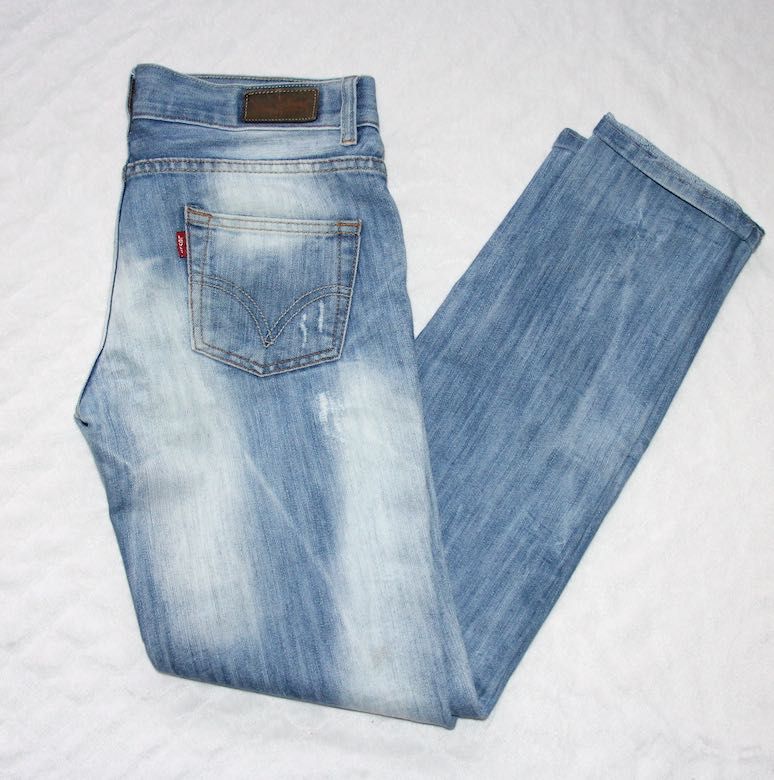 levis levi's spodnie damskie jeansy jeans jeansowe 31 s m xs