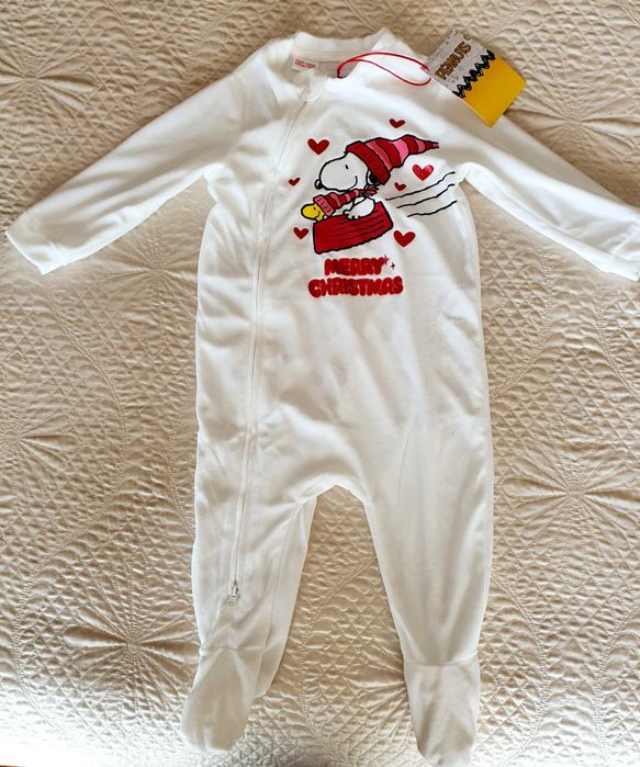 Babygrow peanuts lefties 9-12 novo