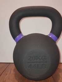 Kettlebell żeliwny 20 kg nowy