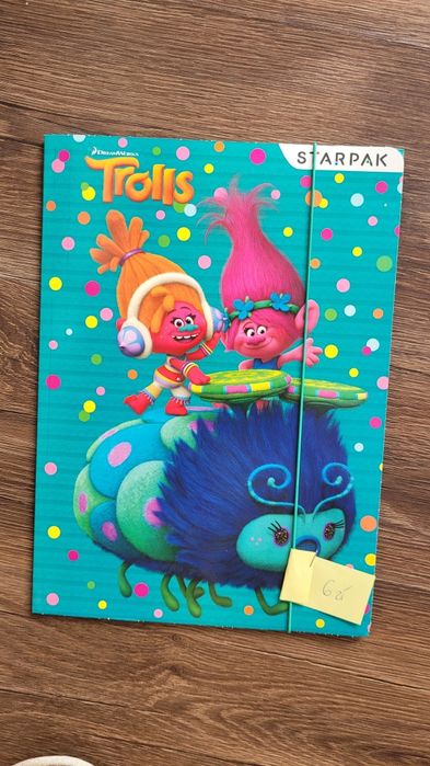 Teczka z gumką Troll