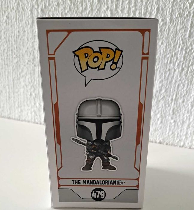 Funko Pop Star Wars Mandalorian # 479 Edição Exclusiva