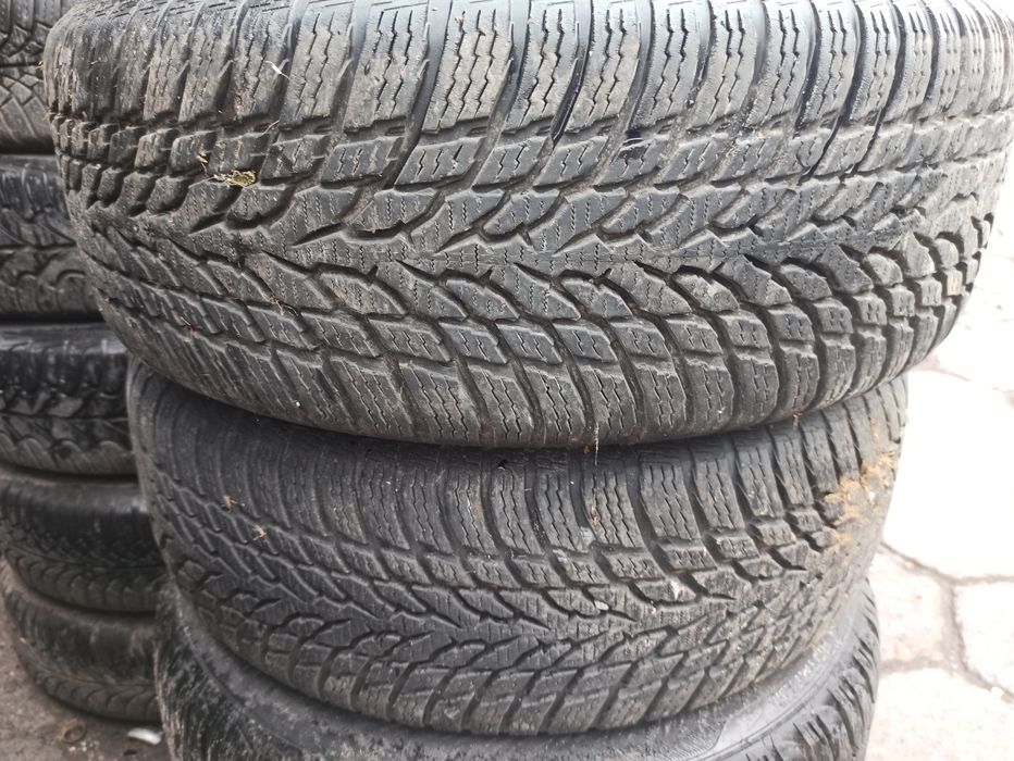 Opony zimowe 205/55 16 uniroyal nokian do jazdy ładne tanio
