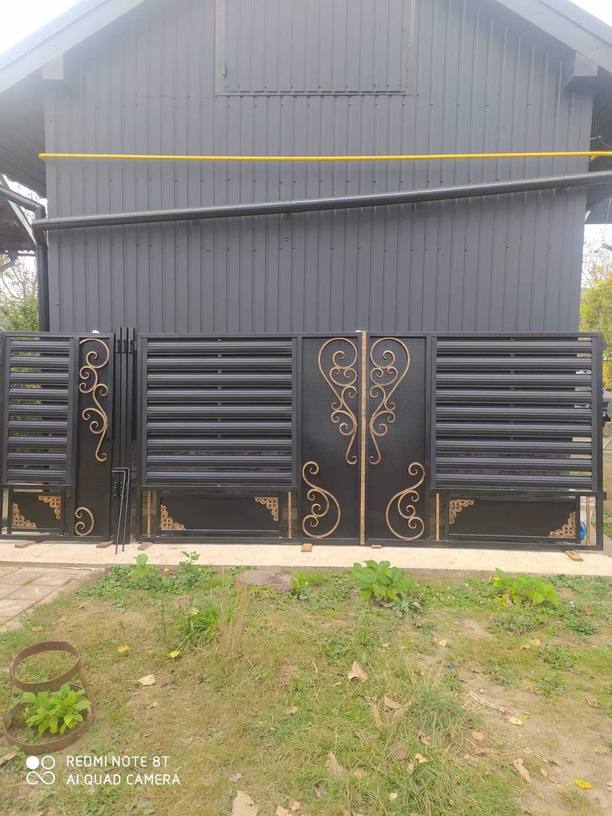 Ковані ворота недорого від виробника