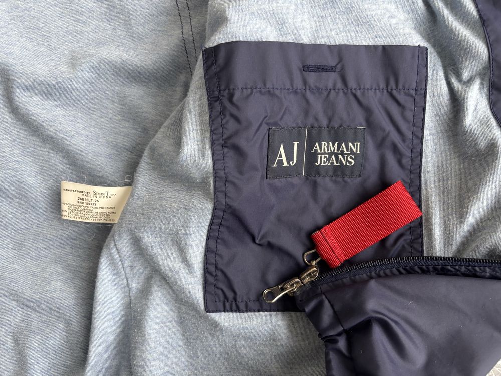 куртка штормовка armani jeans