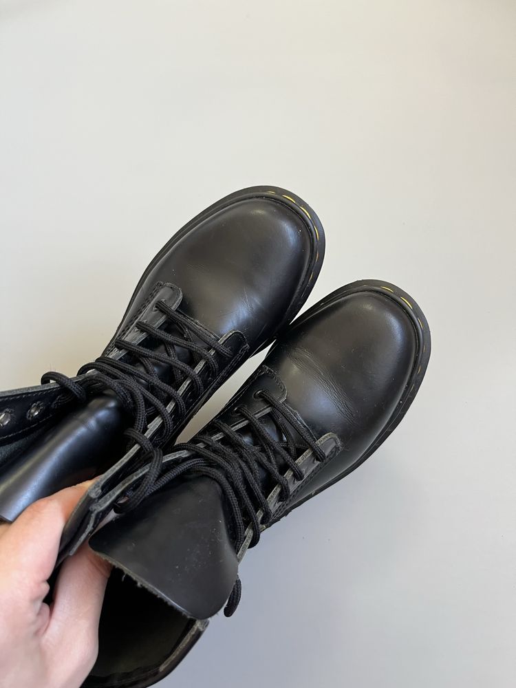 Dr martens 1460 smooth leather black jadon pascal 37(23.5см)