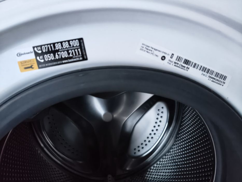 Пральна машина 8 кг Bauknecht Miele з Німеччини