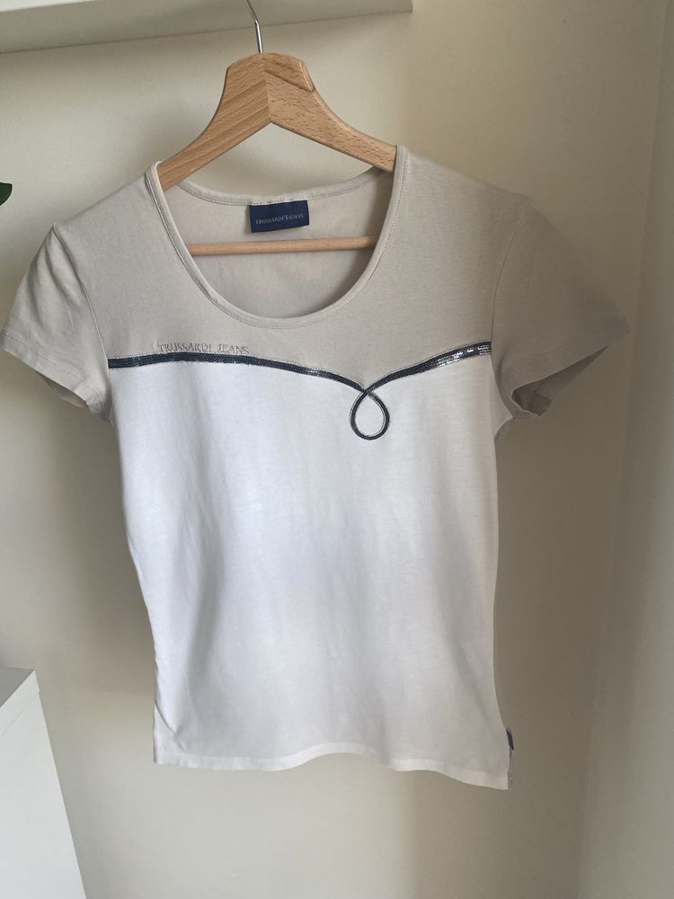 t-shirt, bluzeczka Trussardi roz. 34 (XS)