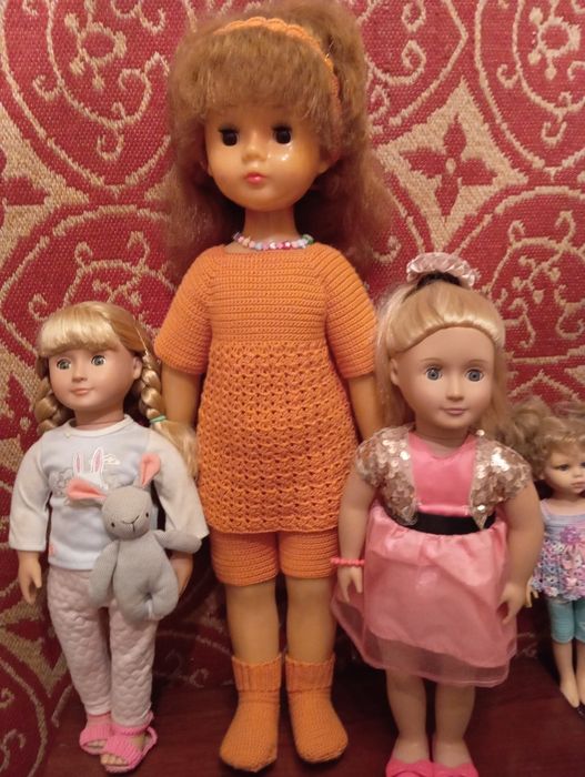 Продам разных кукол ГДР и СССР, Испаских