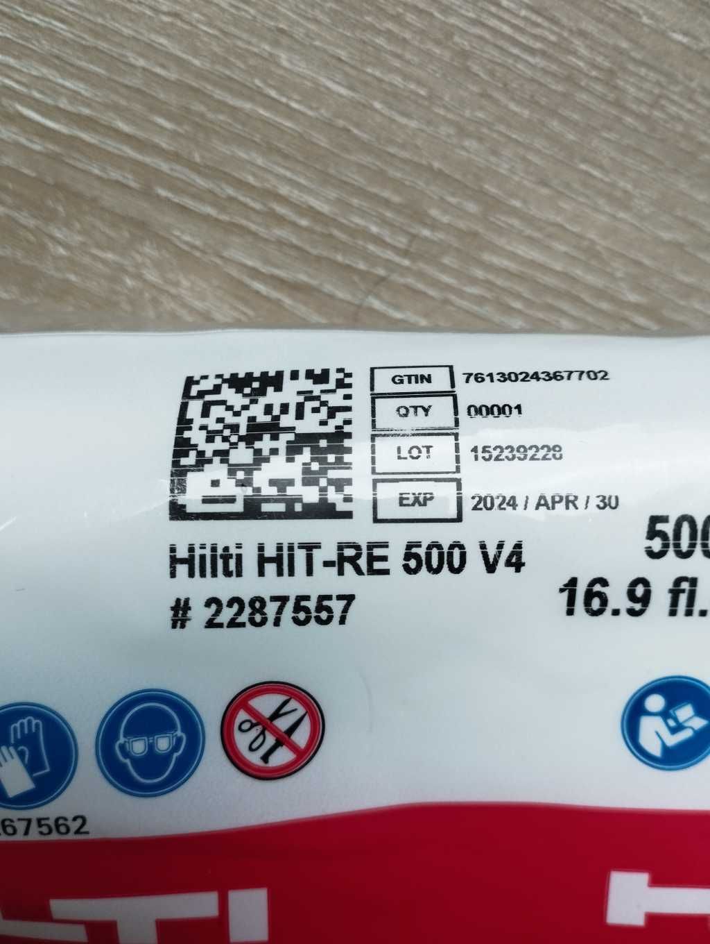 Kotwa Hilti HIT-RE 500 V4