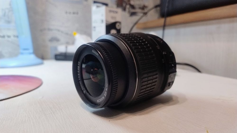 Об'єктив для фотоапарата NIKON D3100 (18-55mm)