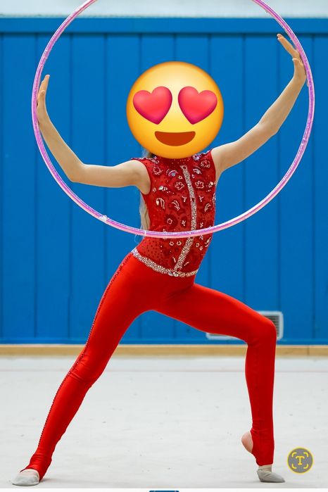 Комбінезон для художньої гімнастики  152см