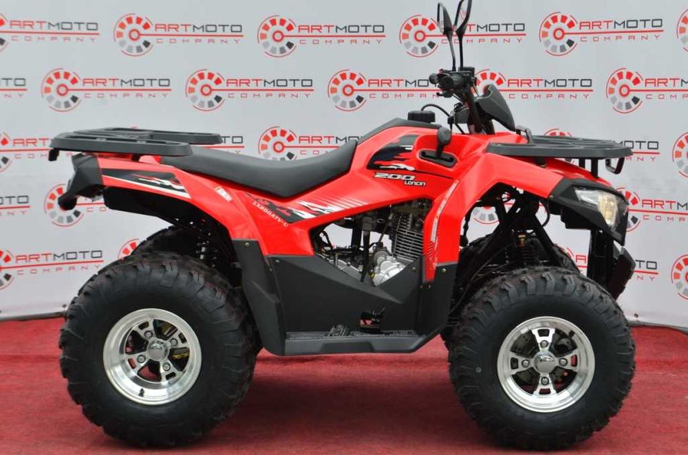 Новий квадроцикл Loncin LX200ATV-U, мотосалон Артмото Полтава
