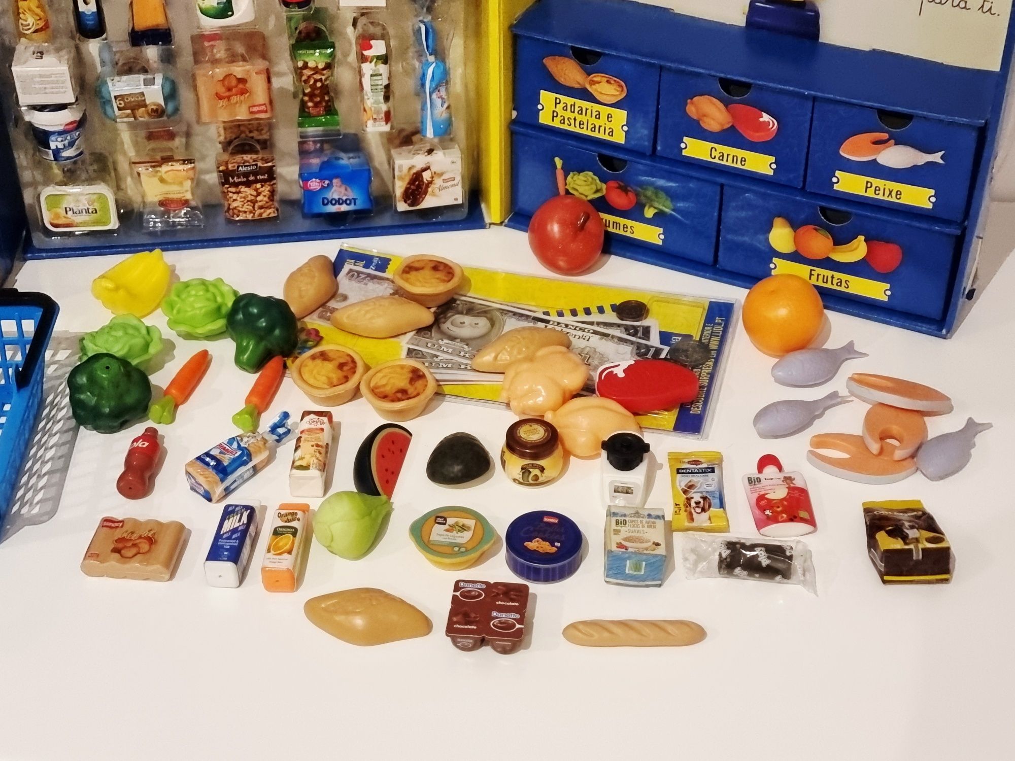 Loja Lidl completa, com muitas miniaturas extra