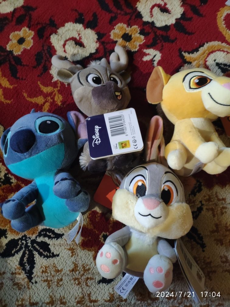 Maskotki Stich Simba Lidl