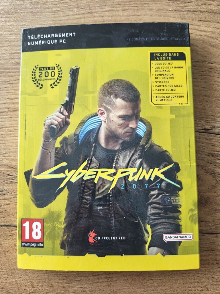 Cyberpunk 2077 soundtrack+ gadżety