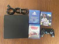 Konsola ps4 1tb + 2 gry
