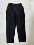 Zara eleganckie czarne spodnie S