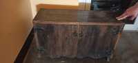 drewniana szafka, komoda w stylu vintage