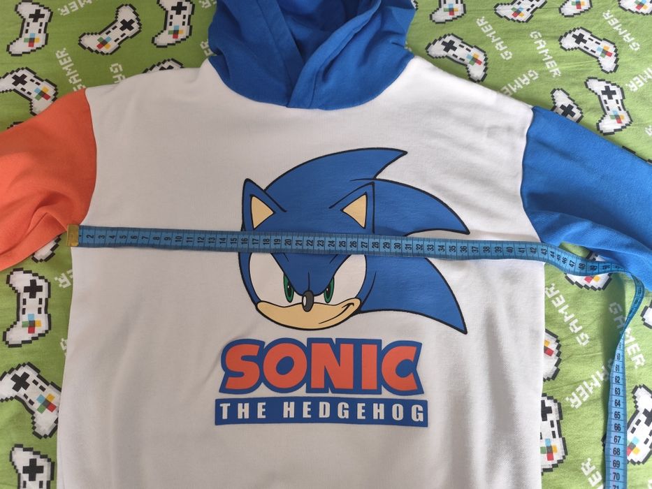 Bluza H&M Sonic, rozm. 134/140