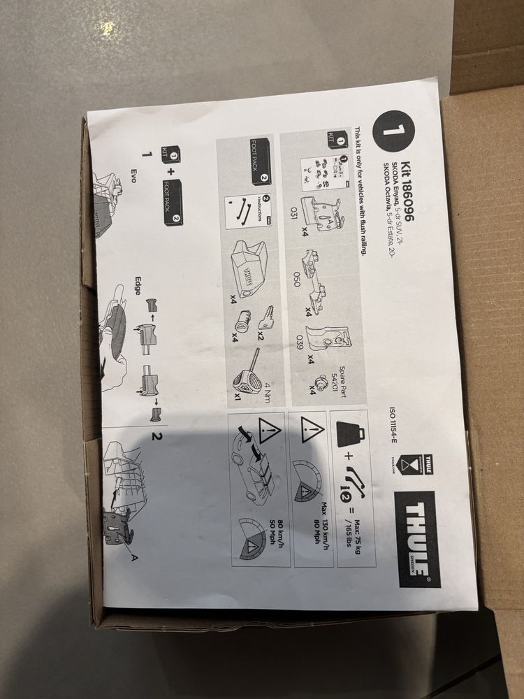 Thule kit 186096 skrócona nazwa 6096