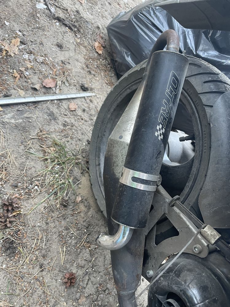 Skuter piaggio po remoncie 80