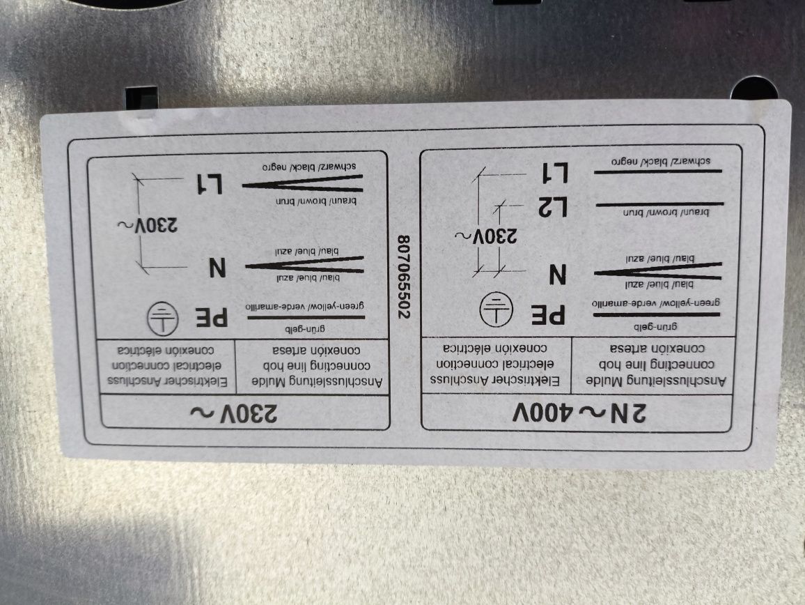 Płyta indukcyjna AEG IKB64410FB dawca części