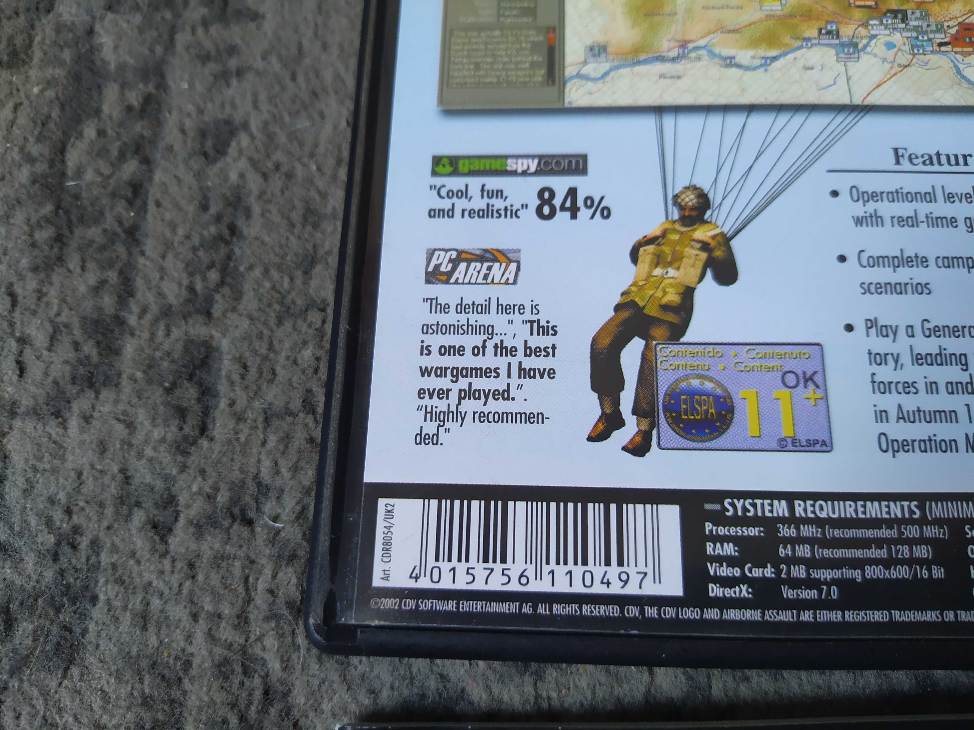 Airborne Assault PC CD