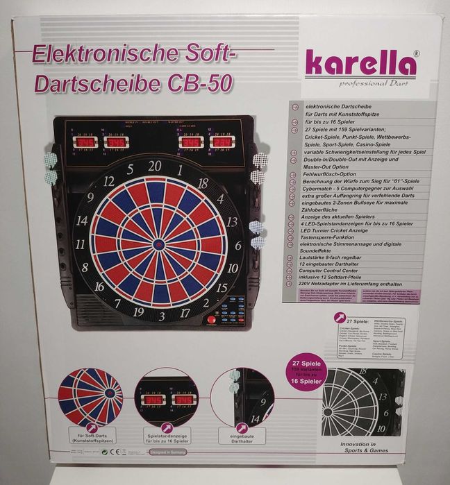 Czytaj Opis Tarcza Elektroniczna Karella CB-50 Gratisy