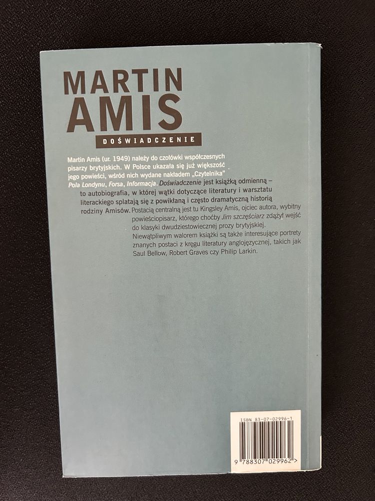 Martin Amis - Doświadczenie