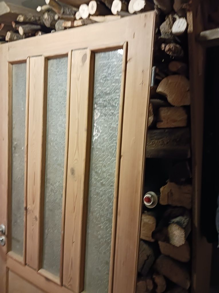 Drzwi drewniane  zewnętrzne