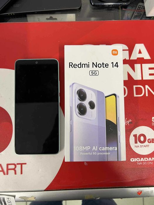 Xiaomi Redmi Note 14 5G 8/256GB / Gwarancja / Sklep