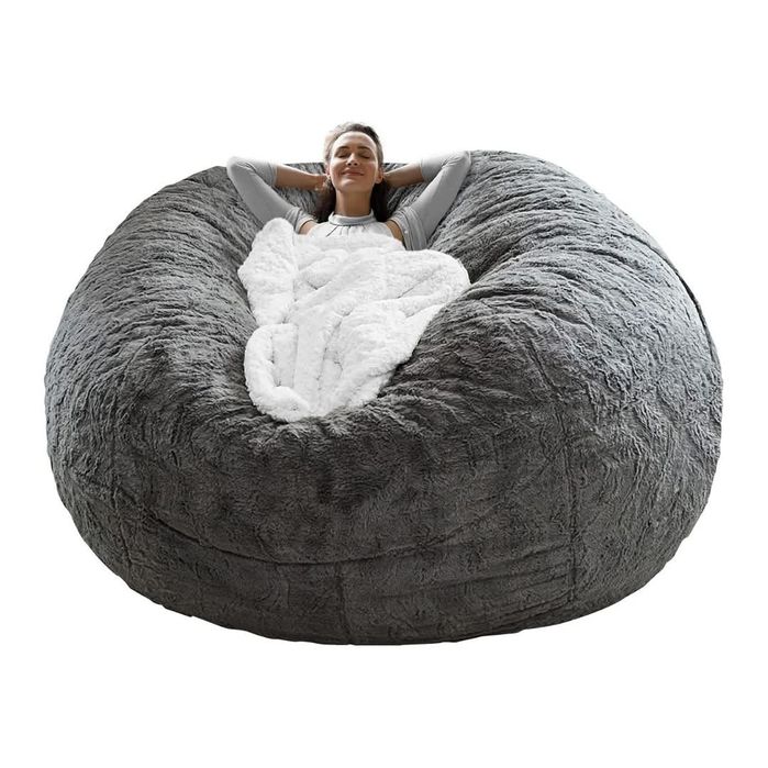 Pufa  Pluszakowa Fotel Odpoczynek XXL 150 cm