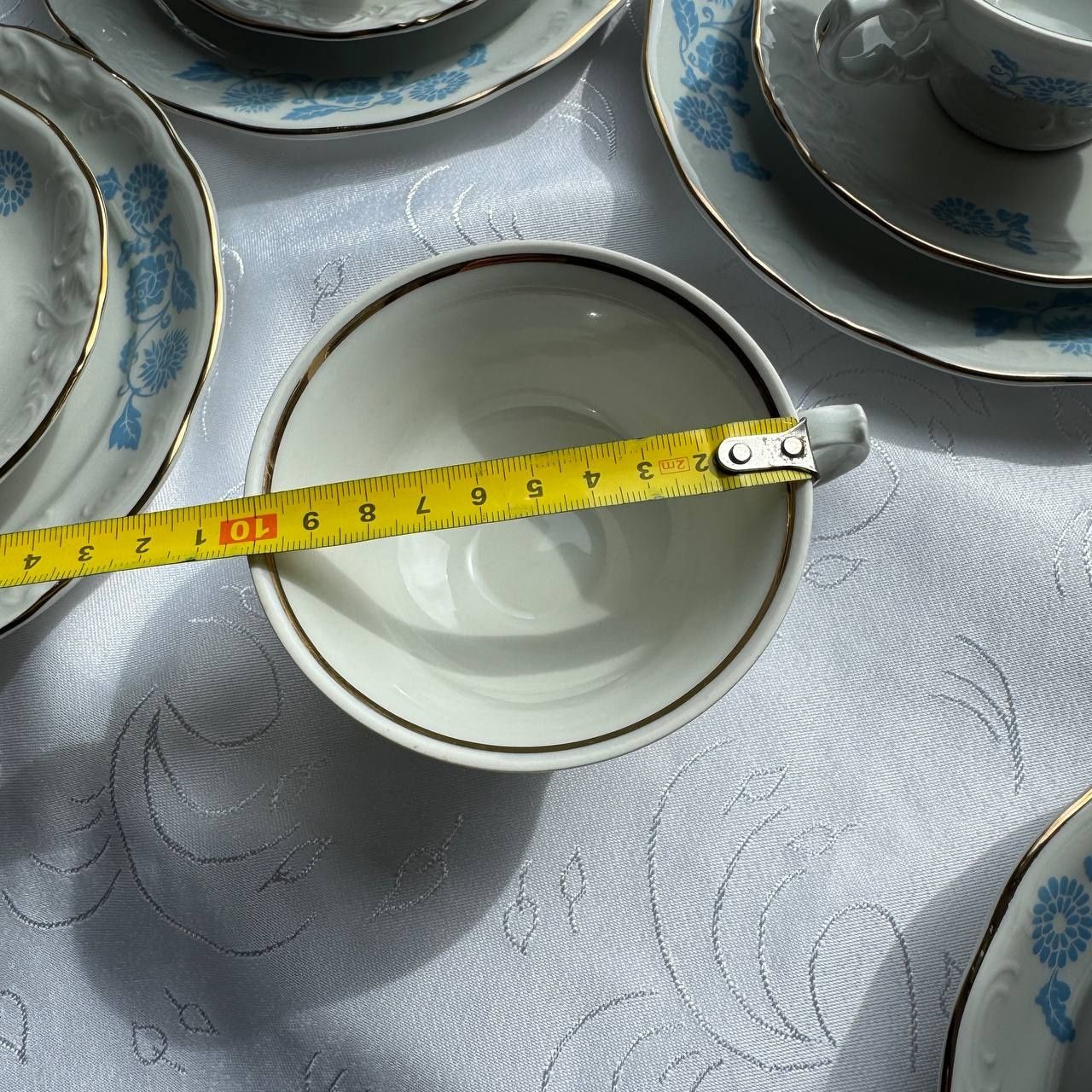 Serwis kawowo-śniadaniowy Wałbrzych Fryderyka Porcelana PRL