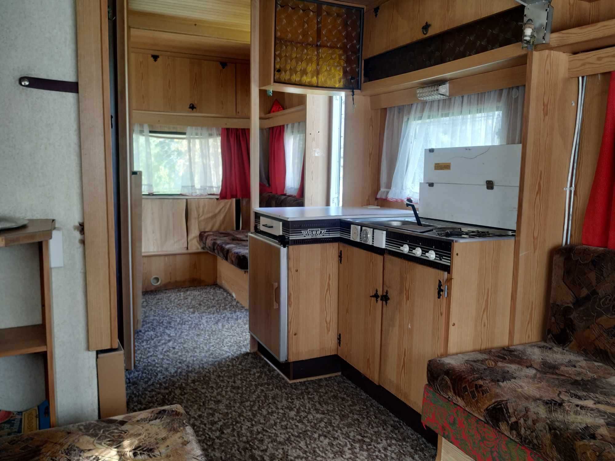 Przyczepa Kempingowa Hobby Caravan 520 T de Luxe na budowę, działkę