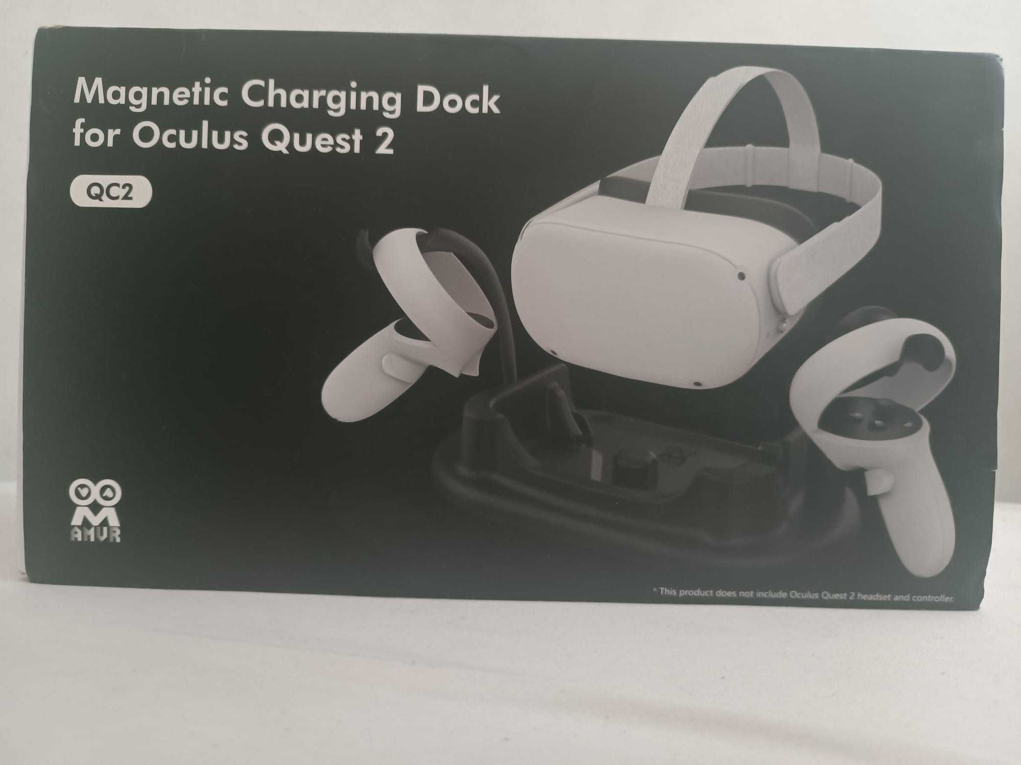 magnetic charging dock for oculus quest 2 (nie używany)