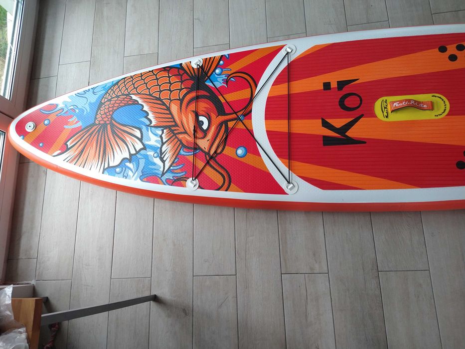 SUP deska KOI FunWater Feath-R-Lite 350cm 180kg + akcesoria Nowa