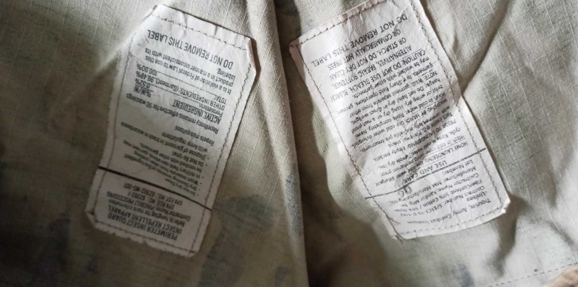 Spodnie ACU OCP Insect Repellent US.Army r. Medium Short pas92