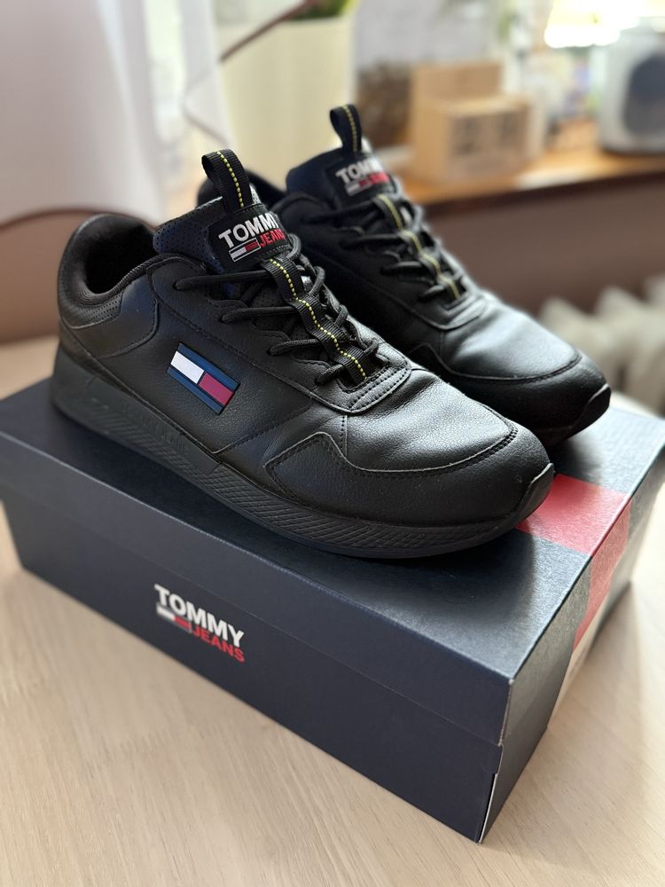 Buty męskie Tommy Hilfiger Flexi Leather TJM Runner 44