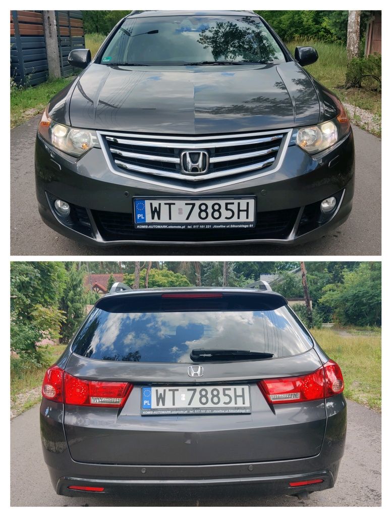 Honda Accord 2.2 Automat Premium  Skóry Xenon Navi Elektryczna Klapa !