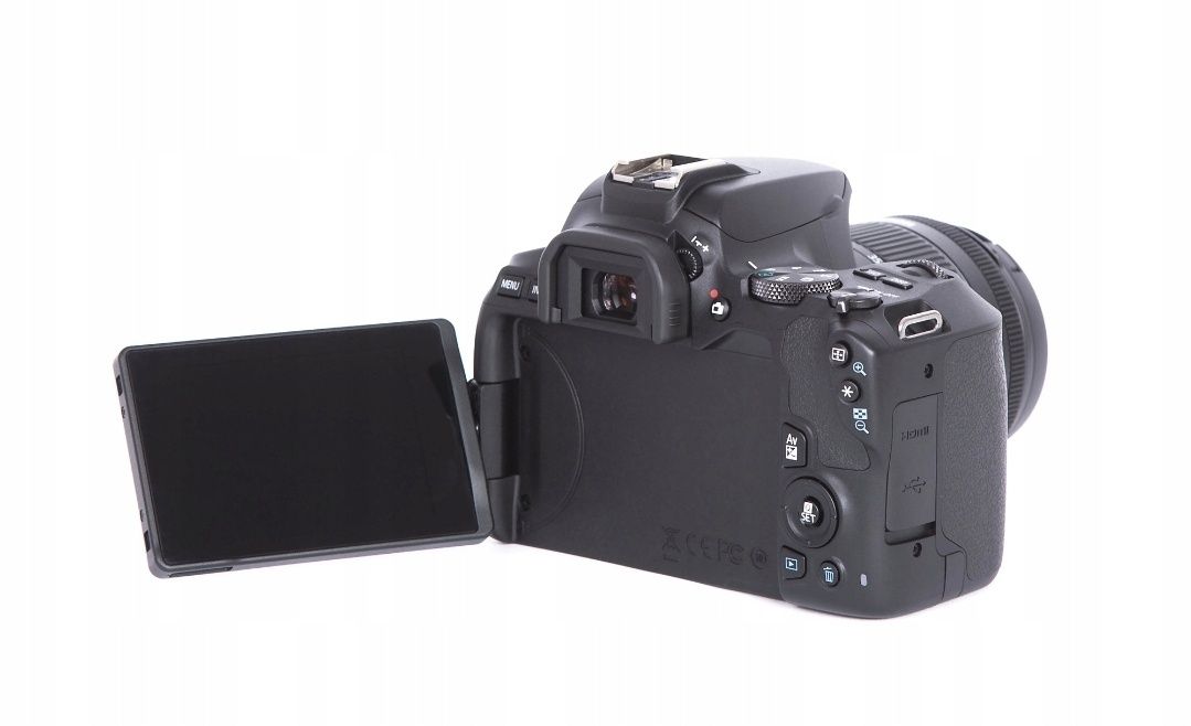Aparat Canon Eos 250D NOWY z obiektywem+gratis nowy statyw BENRO
