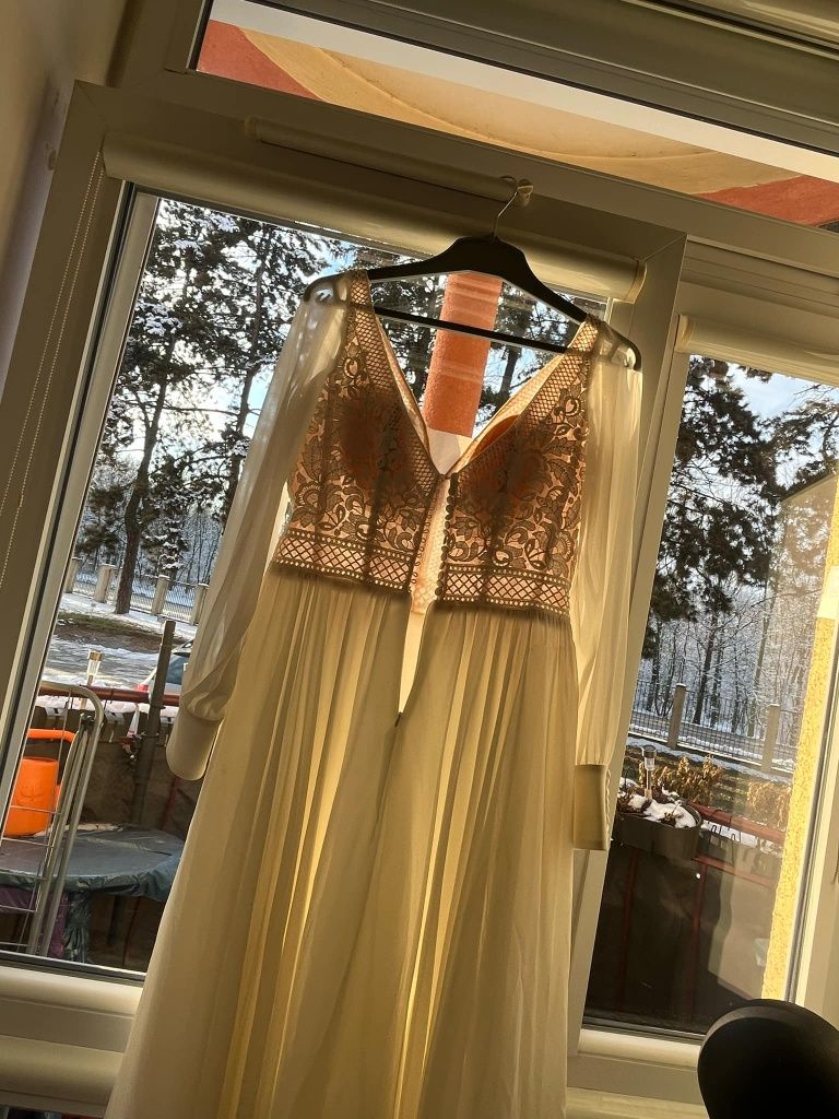 Suknia ślubna boho